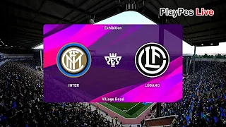 PES 2020 - Inter vs Lugano - Friendly Match & Goal - Gameplay PC