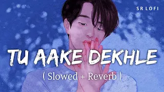 Tu Aake Dekhle (Slowed + Reverb) | King | The Carnival | SR Lofi