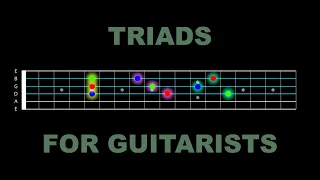 Triads For Guitarists | Animated Lesson