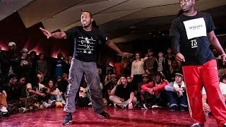 Iron Mike VS Poppin Prince  Popping Final Battle UrbaNation 2014 / DJ Mofak Live on the Track