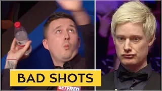 TOP 13 BAD SNOOKER SHOTS | World Championship 2019