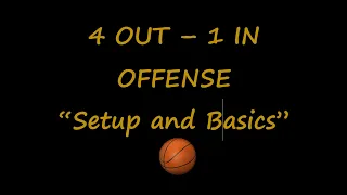 4-out, 1-in offense: Setup and Basics