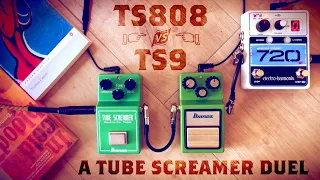 TS808 vs TS9 - A Tube Screamer Duel