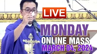 QUIAPO CHURCH LIVE MASS TODAY REV FR DOUGLAS BADONG MARCH 4,2024