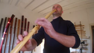 Romanian Kaval (Caval) Tutorial "lesson 5"-  'Hora Din Caval - part 1'