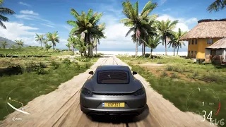 Forza Horizon 5 - Porsche 718 Cayman GTS 2018 - Open World Free Roam Gameplay (XSX UHD) [4K60FPS]