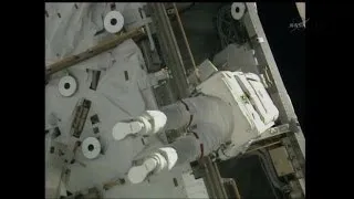 Two US astronauts step out on spacewalk for ISS repairs