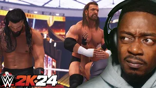 CAN BRON BREAKKER BEAT TRIPLE H AND ROMAN REIGNS? | WWE 2K24