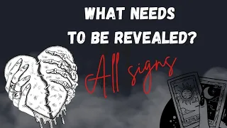 What needs to be revealed? All signs + Members Questions