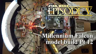 DeAgostini Millennium Falcon Customized Build Pt 12 Install Interior and Light Blocking