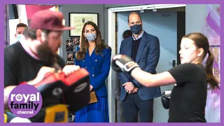 Prince William and Kate Drop in on Kickboxing Class in East Lothian