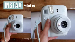 best instax camera! 📸🌿 | instax mini 12 unboxing + review