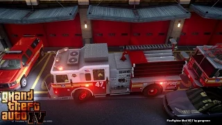 Grand Theft Auto IV - FDLC/FDNY - 20th day with the fire department! (Engine 47) i7 5820K GTX 980