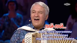 Хиты СССР поют гости НАРОДНОЙ программы "Песни от всей души" под баян Валерия Сёмина ❤️