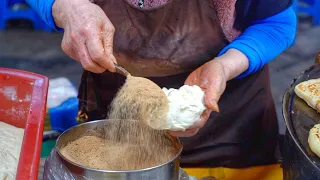 Passing down the secret of 50-year-old Hotteok : Korean street food