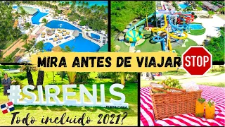 Así es Hotel grand Sirenis en Punta Cana con todo incluido & Aquagames mira antes de viajar 2021