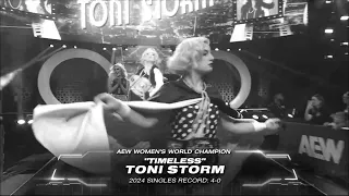 "Timeless" Toni Storm Entrance - AEW Collision, April 13, 2024