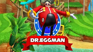 Sonic Dash - Dr. Eggman New Character Unlocked vs All Bosses Mod - All 60 Characters Unlocked