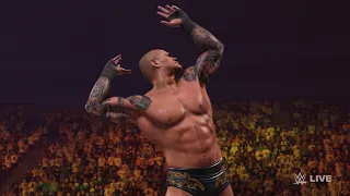 The Undertaker vs Randy Orton (Insane Match) WWE 2k24