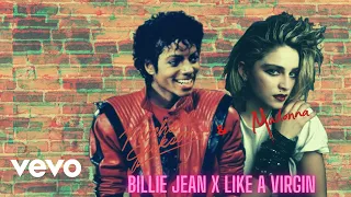 Michael Jackson X Madonna - (Billie Jean X Like A Virgin Mega Pop Remix) (Official Music Video)