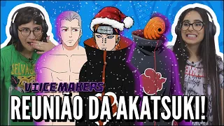 JOVENS REAGEM A REUNIÃO DA AKATSUKI - VOICE MAKERS