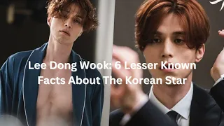 Lee Dong Wook: 6 Lesser Known Facts #trending #leedongwook