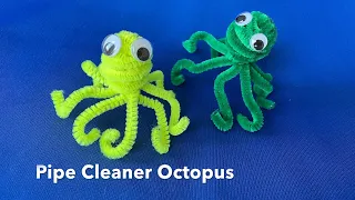 Pipe Cleaner Octopus Craft