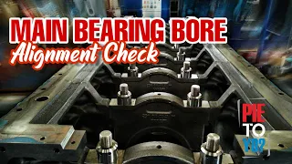 Main bearing bore Alignment Check