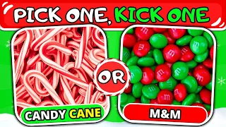 Pick One, Kick One - Christmas CANDY & SWEETS! 🍬🎅🎄