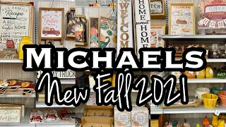 MICHAELS FALL DECOR 2021 THE LAST OF IT • SHOP WITH ME