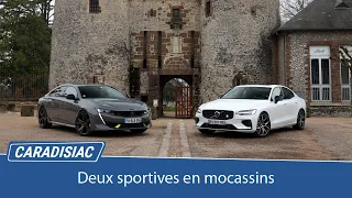 Comparatif - Peugeot 508 PSE VS Volvo S60 T8 Polestar Engineered : bourgeoises sportives