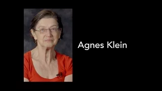 Ottawa Holocaust Survivors Testimonial 2016: Agnes Klein