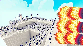 100x TVMAN + 3x GIANT vs EVERY GODS - Totally Accurate Battle Simulator TABS