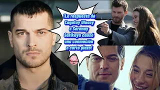 ¡La respuesta de Cagatay Ulusoy a Serenay Sarikaya causó una conmoción a corto plazo!#cagatayulusoy