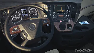 ETS2 1.43 Actros Plus: New Actros MP4 Cabin Overhaul | Euro Truck Simulator 2 Mod