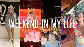 NASHVILLE VLOG: taylor swift eras tour!!!! reunited w/ my girls, broadway, bday celebrations + more