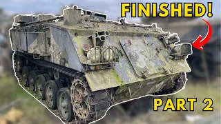 How to Fully Restore a Military Armoured Personnel Carrier FINAL! (part 2 0f 2)