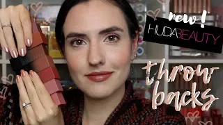 Huda Beauty Throwback Collection | Power Bullet Matte Lipstick LIP SWATCHES