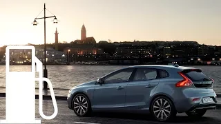 Volvo V40 D4 (190 HP) - fuel consumption: city, 90, 120, 140 km/h :: [1001cars]