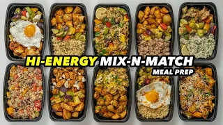 Hi Energy Mix & Match Meal Plan for Hard Gainers and Endurance