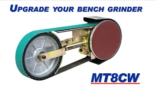 Multitool Grinders MT8CW Bench Grinder Attachment Showcase