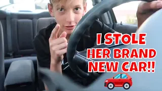 I STOLE MY SISTERS NEW CAR!