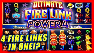 4 FIRE LINKS IN 1? THE NEW ULTIMATE FIRE LINK POWER 4 WAS ACTIVE! ★ BIG WINS & LIVE SLOT PLAY