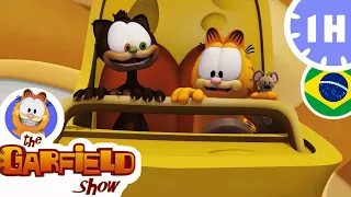 Garfield explore um mundo de queijo ! 🧀 - Episódio Completo HD