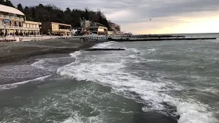 02.01.2019 Погода в Сочи в январе. Смотри на Чёрное море каждый день.