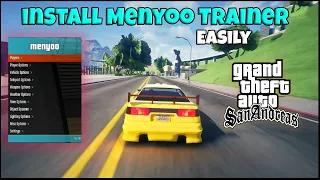 How to install Menyoo Trainer (2024) in GTA San Andreas