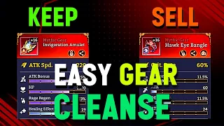 Full GEAR CLEANSE GUIDE... But I Slowly Lose My Mind... | Watcher of Realms