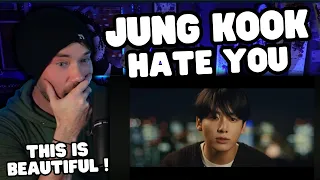 Metal Vocalist First Time Reaction - 정국 (Jung Kook) 'Hate You' Official Visualizer