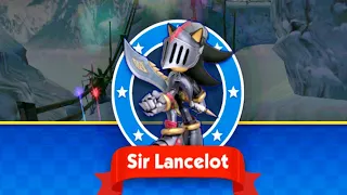 Sonic Dash Sir Lancelot Shadow New Character Unlocked Update - All Character Unlocked Gameplay FHD