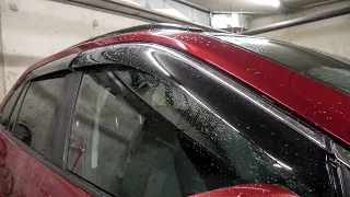 Toyota RAV4 (2019-2024): Window Visors (Rain Deflectors) Review And Installation.